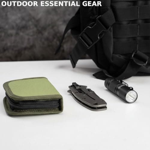 Bug Out Bag Survival Kit UK, Small Sewing Kit, Army Repair Set – Compact Bug Out Bag Survival UK with Nylon Case for Travel, Field, Home Emergency — view 4