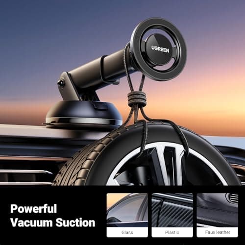 UGREEN Magnetic Phone Holder MagSafe Car Mount,Air Vent Car Phone Holder — view 4