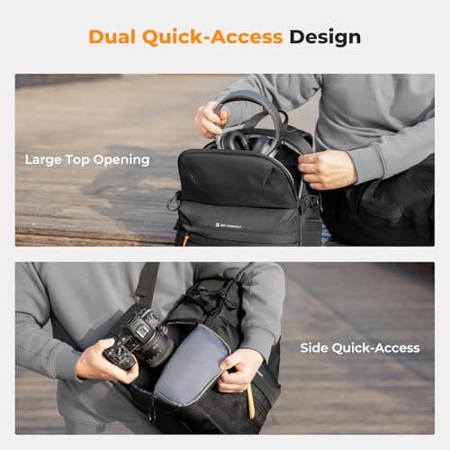 K&F CONCEPT Camera Backpack Ultra Lightweight 25L Camera bag with RainCover — view 5