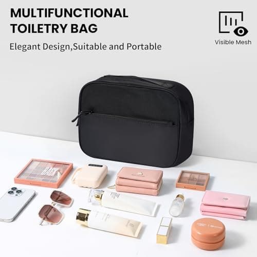 Prezon Packing Cubes for Suitcase 8 Set, Lightweight Luggage Packing Organizers Packing Cubes for Travel Accessories - Black — view 5