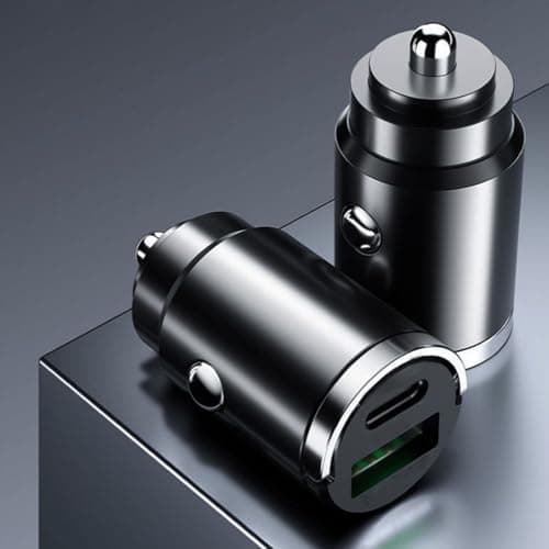 BWANGIAO 100W Fast Car Chargers With USB Type C Port Aluminum Alloy Shell For Charging Phones And Tablets On Travel — view 5