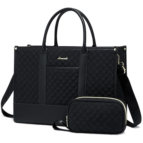 LOVEVOOK Laptop Bags for Women 15.6 Inch, Large Handbags Ladies Tote Bag