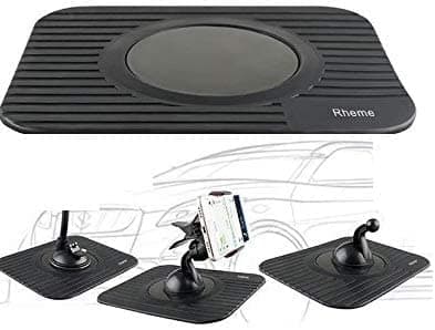 Car Sat Nav Tomtom Garmin Mobile GPS Rubber Dash Board Non Stick Mount Holder Mat Slim Portable Dashboard Ultra Thin Sat Nav/Gps Friction Mount Mat For TomTom, Garmin Navman Mio — view 4
