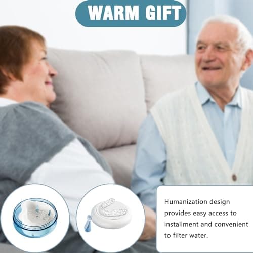 ExcellaElite Dental Retainer Case, Denture Bath Box Leakproof Retainer Boxs Portable Denture Cleaning Kit with Mirror Denture Cup Suitable for Removable Braces Storage Soaking Cleaning — view 6