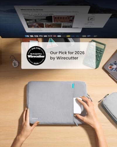 tomtoc 360° Protective Laptop Sleeve Set for 15-inch MacBook Air M5/A3448 — view 2