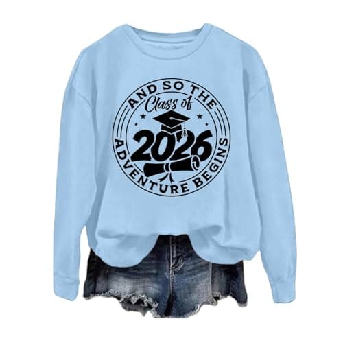 Sweatshirts Sister's Trip 2024 Sweatshirt Funny Saying Girls Trip Sweater Travel Shirts Girls Weekend Pullover Tops (Light Blue, XXL) — view 2