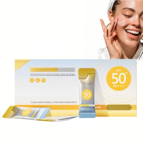 50 Pack Mini Sunscreen Travel Size,Sunscreen SPF 50 Sun Cream,Lightweight