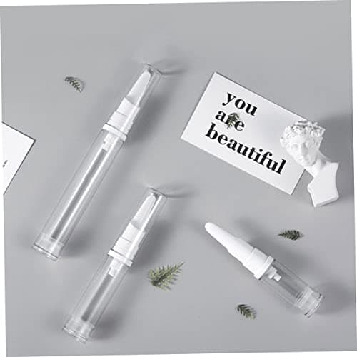 Baluue 8 Pack 15ml Airless Cosmetic Bottles, Plastic Vacuum Pump Dispensers for Eye Cream, Lotion and Moisturiser, Refillable Containers for Travel Skincare — view 2
