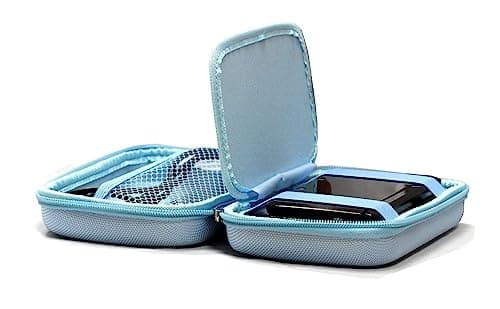 Navitech Turquoise Hard GPS Carry Case Compatible With Garmin Zumo 346LMT-S Motorbike GPS — view 2