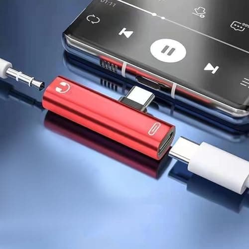 CAZSTYK Type C to 3.5Mm Music Adapter for Travel and Mobile, Silver — view 2