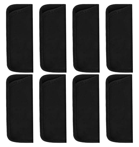 FRCTLNKG 8 Pack Glasses Pouches, Eyeglass Case Soft Fabric Spectacle Pouch