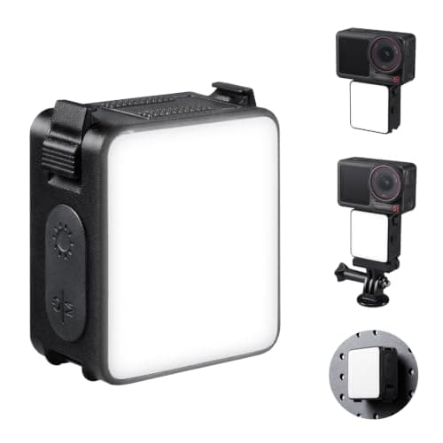 K&F CONCEPT Mini Fill Light Compatible with DJI Osmo Action 3/4/5 Pro