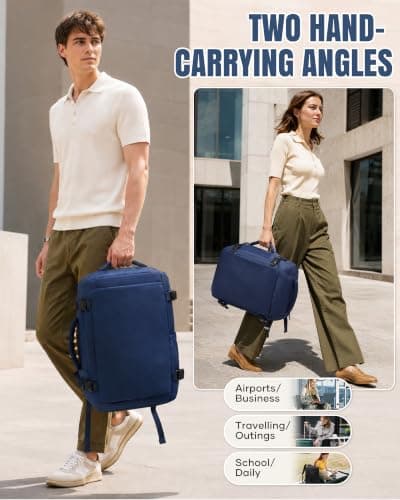 Ryanair Cabin Bag 40x30x20, Wizz Air Underseat Travel Backpack Hand Luggage — view 2
