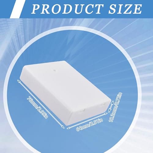 Battery Case Box with USB Port, 4 X AA Battery Power Bank, Battery Holder Case, USB Battery Pack for 6V LED Lights, String Lights, Fairy Lights, DIY Decorations — view 4