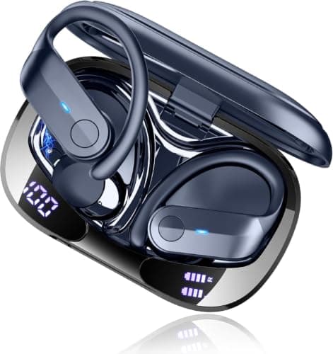 Ordtop Wireless Earbuds Sports, 70H New Running Bluetooth 5.4 Headphones