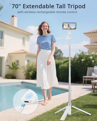 Victiv 70" Magnetic Selfie Stick Tripod for iPhone Compatible Magsafe — view 3