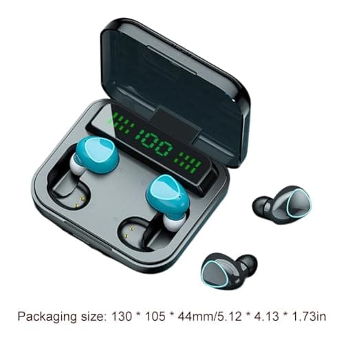 CENMEN M22 Couple Wireless Headphones Touch Digital Display Bluetooth Headphones Dual Earbuds Noise Cancelling Headphones — view 4
