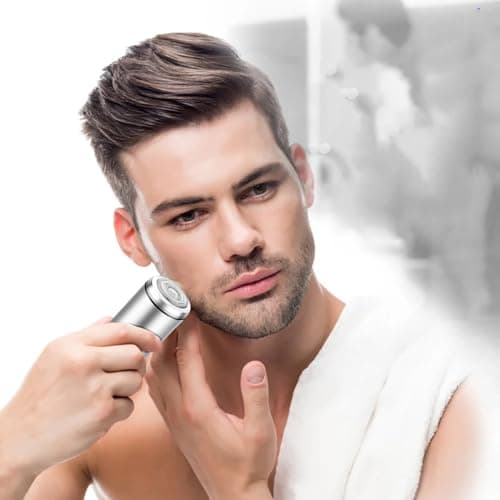 Portable Shaver for Men Small Rechargeable Trimmer Pocket Suitcase Shaving — view 2