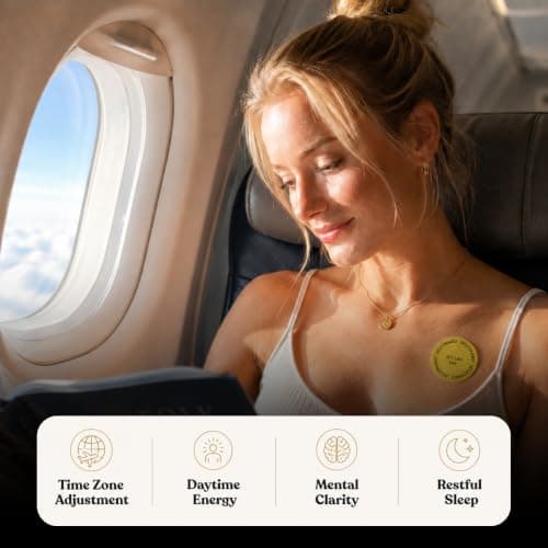 Selformed | Jet Set Mode™ Day & Night Jet Lag Aid Support Patches | Travel Wellness for Energy, Sleep, Long Haul Flight Travel | Ginseng, Magnesium, L-Theanine & Ashwagandha | 30 Vegan Patches — view 4