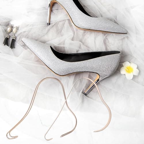2pcs Stainless Steel Shoe Supports Inserts for Sandals and High Heels — view 5