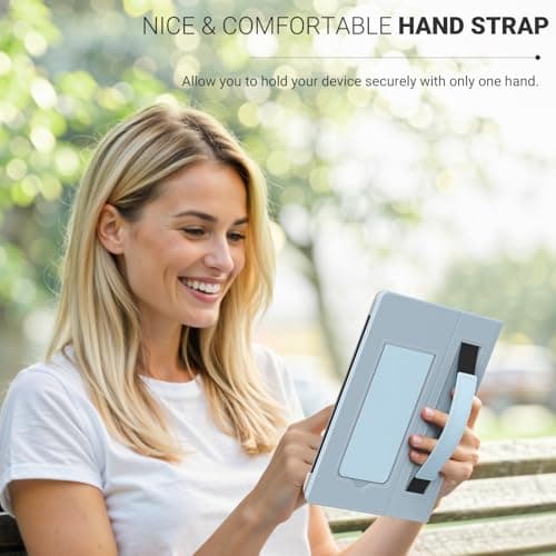 MoKo Case for 6.8,7 Inch eReaders Tablets, Sky Blue — view 3