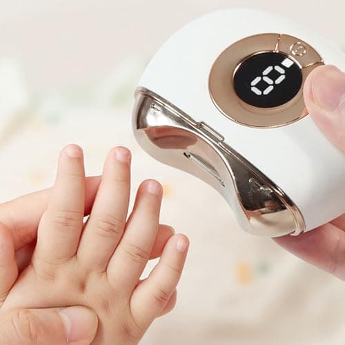 Rechargeable Toenail Clipper - Automatic Electric Trimmer, Fingernail and Toenail Grooming with Built-In Scrap Storage, Safe for Babies, Kids, Adults, Seniors, Caregivers, Home, Travel, — view 6