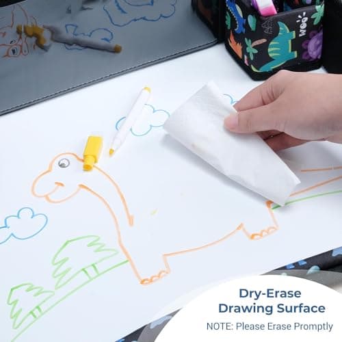INFANZIA Kids Travel Tray for Car Seat, Road Trip Activities for kids — view 5