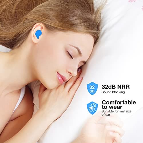 Frienda 21 Pairs Silicone Ear Plugs for Sleeping — view 4