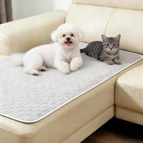 Waterproof Dog Blanket, 100x150cm Protector Pet Furniture Cover, Non Slip — view 6
