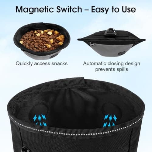OFFCUP Dog Treat Pouch and Training Clicker, Upgrade Dog Treat Bag — view 5