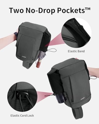 ECOHUB RFID Blocking Sling Bag, Anti-Theft Crossbody Bag for Travel, Sports — view 6