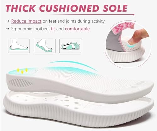 KuaiLu Womens Orthopedic Walking Sandals with Arch Support Recovery Cushion — view 6