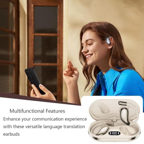 Translation Earbuds 144 Real-Time Translation BT5.3 ENC — view 3