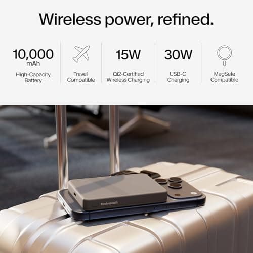 Twelve South PowerCapsule, MagSafe-compatible Power Bank (Slate) 10,000mAh — view 3