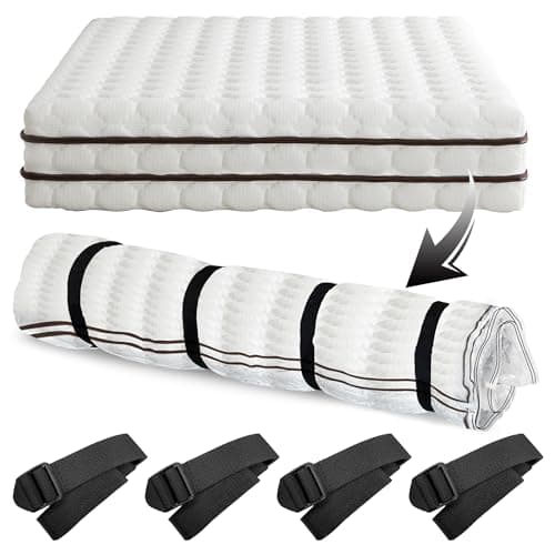 Oumaru Mattress Vacuum Bag for Moving, Vacuum Seal Bag for Memory Foam or Latex Mattress, Mattress Compression, Storage for Returns, and Moving (King/Double 4ft Small Double) — view 2