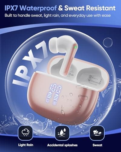 ZIUTY Wireless Earbuds, Bluetooth 5.4 Ear Buds with HiFi Stereo Deep Bass — view 4