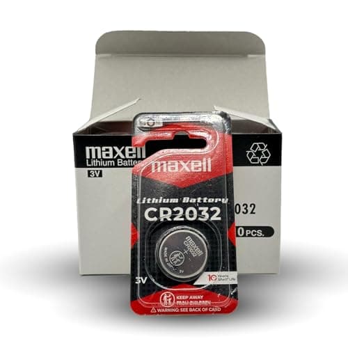 Maxell CR2032, Main Battery Master Lithium Coin Cell Battery 3 V Blister Pack of 2 by Maxell — view 2