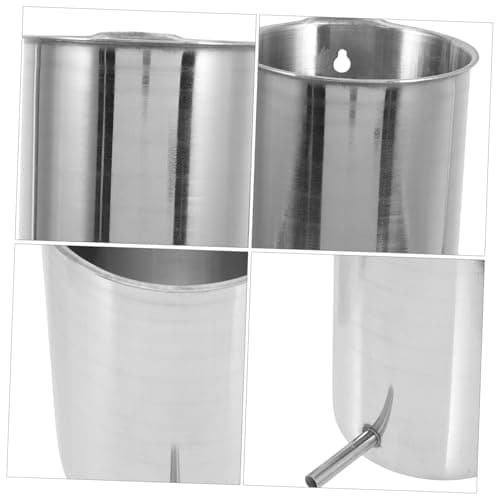 1000ml Stainless Steel Bucket for Household Cleaning Supplies — view 3