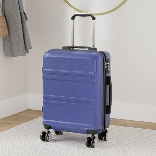 Kono Large Suitcase Lightweight ABS+PC Hard Shell 28 inch Checked Luggage — view 2