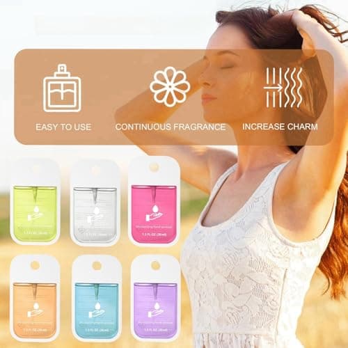 Mist Hydrating Hand Sanit-izer Spray for Adults,Cleanses Your Hands,Hand Sanit-iser Travel,Hand Sanit-iser Mini,Small Hand Sanit-iser,Mini Travel Essentials,Multi-Flavor,Hand Spray,Strawberry+Aloe — view 4