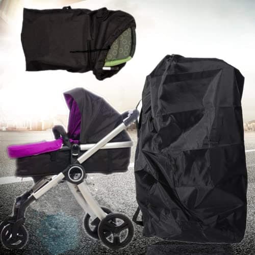 Tiiyee Universal Stroller Travel Bag, Large Foldable Airplane Gate Check — view 3