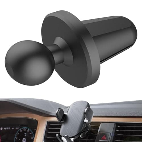 Maciun Phone Holder Car Vent - Wider Spring Clamp Air Vent Cell Phone Mount For Car Hands Automobile Cradle Clip Car Phone Cradle Clips - Car Phone Holder Mount Supplies For SUVs, Trucks, Minivans — view 3