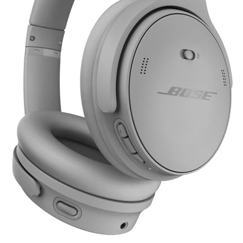 Bose QuietComfort Wireless Noise Cancelling Headphones, Bluetooth Over Ear Headphones with Up To 24 Hours of Battery Life, Moonlight Grey - Limited Edition — view 5