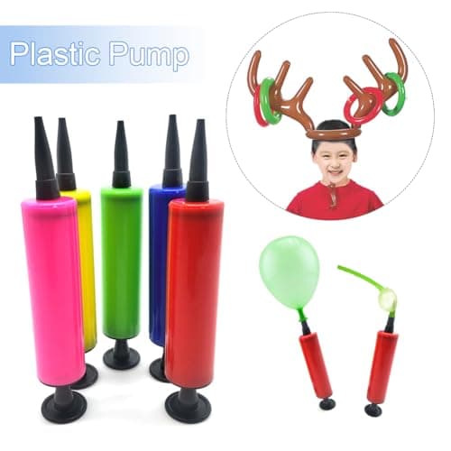 Balloon Hand Pump Portable, Small, Double-Action, Compact, Lightweight — view 5