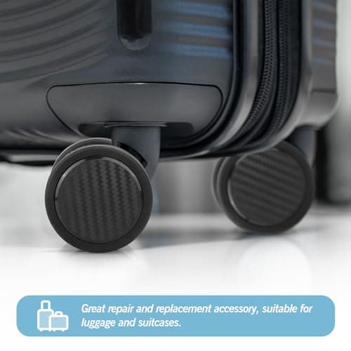 Volein 4Pcs Suitcase Replacement Wheels Luggage Castors Wheel Kit(V41-55mm) — view 5