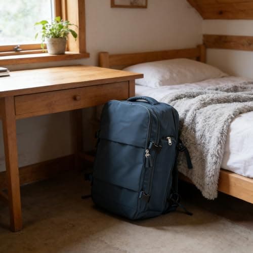 aichilra Vacuum Travel Backpack 45×31×20 with Pump Carry On Bag — view 4