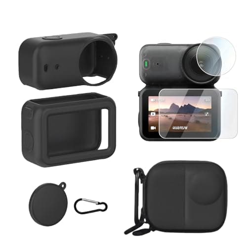 Silicone Case,Screen Protector,Carry Bag compatible for DJI Osmo Nano
