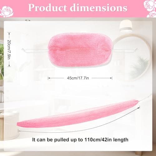 Starhot African Net Sponge with Knots, 1 Pack, Back Scrubber, 30 Colours — view 2