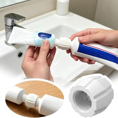 Toothpaste Tube Refill Adapter Portable Reusable Connector — view 3