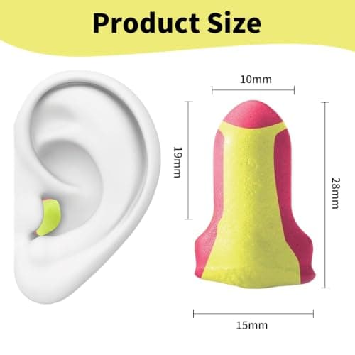 KOOLEVER 30 Pairs Foam Ear Plugs for Sleeping, Noise Cancelling Earplugs — view 2